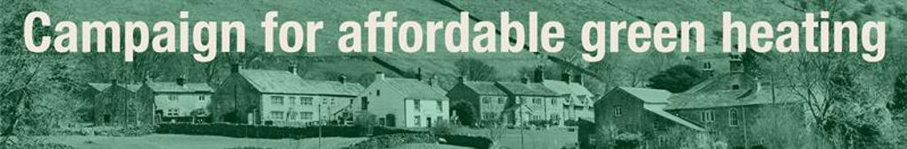 Affordable Green Heating Campaign Banner